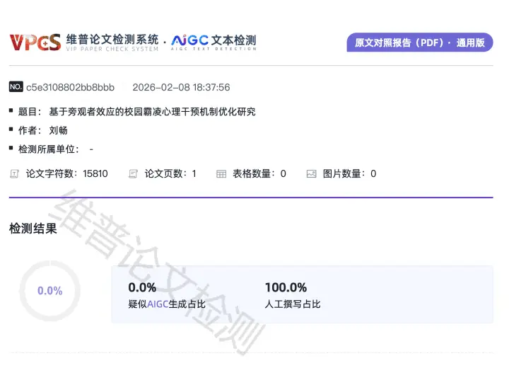 维普优化后